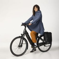 Seq II Winter Rain Jacket Women Denim Blue. Niebieskie kurtki damskie AGU, bez wzorów, z denimu, bez kaptura. Za 960.95 zł.