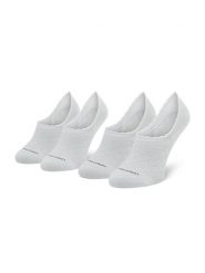 Calvin Klein Stopki 701218787 Biały. Białe skarpety damskie Calvin Klein, bez wzorów, z materiału. Za 59.99 zł.