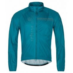 Męska wodoodporna kurtka rowerowa Kilpi RAINAR-M. Niebieskie buty sportowe męskie Kilpi, m, bez wzorów, rowerowe. Za 318.77 zł.