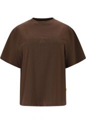 T-shirt damski SOS Semeru. Zielone t-shirty damskie SOS, l, bez wzorów, z bawełny, biznesowe, bez kołnierzyka. Za 191.50 zł.