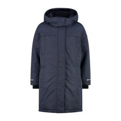 Parka Taslan dla dziewczynki CMP. Szare kurtki i płaszcze dla dziewczynek CMP, bez wzorów, z bawełny, bez kaptura. Za 452.90 zł.
