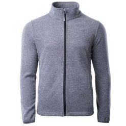 Polar męski Hi-Tec Henis - szary, Rozmiar XXL. Szare bluzy męskie Hi-tec, m, bez wzorów, z materiału, bez kaptura. Za 109.99 zł.
