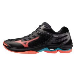 Buty halowe Mizuno Wave Voltage. Czarne buty sportowe męskie Mizuno, bez zapięcia, do siatkówki, mizuno wave. W wyprzedaży za 394.90 zł.