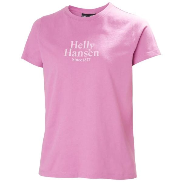 Koszulka damska Helly Hansen Core Graphic 2.0. Czarne koszulki sportowe damskie Helly Hansen, s, bez wzorów, z bawełny, bez kołnierzyka. Za 153.10 zł.