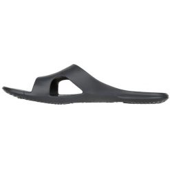 Klapki basenowe męskie Nabaiji Slap 100 Basic. Szare klapki męskie Decathlon, z materiału. Za 29.99 zł.