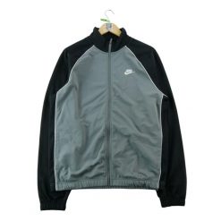 Second life - Kurtka dresowa męska - Stan bardzo dobry. Szare kurtki sportowe męskie Nike, m, bez wzorów, z dresówki, na fitness i siłownię. Za 186.06 zł.