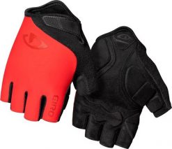 Giro Rękawiczki męskie GIRO JAG krótki palec trim red roz. XL (obwód dłoni 248-267 mm / dł. dłoni 200-210 mm) (NEW). Czerwone rękawiczki męskie GIRO, bez wzorów. Za 99.99 zł.