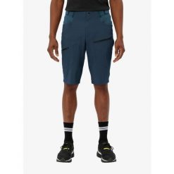 Spodenki turystyczne męskie Vaude Tekoa Shorts III. Niebieskie krótkie spodenki sportowe męskie Vaude, m, bez wzorów, trekkingowe. Za 267.69 zł.