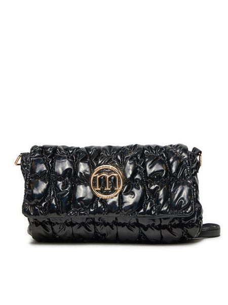 Monnari Torebka TORIMP0-24Z-BAG4840-KM20D000-R00 Czarny. Czarne listonoszki damskie Monnari, bez wzorów, z materiału, bez dodatków. Za 129.99 zł.