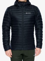 Kurtka puchowa Montane Anti Freeze Lite Hoodie. Czarne kurtki męskie Montane, l, bez wzorów, z materiału, bez kaptura. Za 879.99 zł.