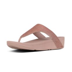 Sandały damskie FitFlop Lottie™ Glitzy. Szare sandały damskie FIT FLOP, bez wzorów, z materiału, bez obcasa, bez zapięcia. Za 422.00 zł.