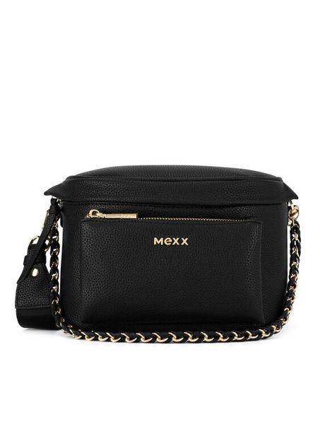 MEXX Torebka CEO-MEXX-S-005-07 Czarny. Czarne listonoszki damskie Mexx, bez wzorów, z tworzywa sztucznego, bez dodatków. Za 169.99 zł.