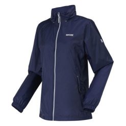Kurtka trekkingowa damska Corinne IV przeciwdeszczowa. Niebieskie kurtki sportowe damskie Regatta, xl, bez wzorów, z poliamidu, bez kaptura, trekkingowe. Za 170.99 zł.