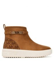 MICHAEL Michael Kors Botki MK02947210 Brązowy. Brązowe botki dziewczęce MICHAEL Michael Kors, z materiału, bez zapięcia. Za 359.99 zł.