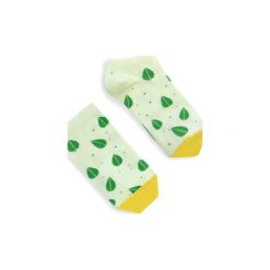 BananaSocks - stopki GREENERY. Białe skarpety damskie Banana socks. Za 19.99 zł.
