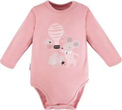 Ewa Klucze Body z długim rękawem niemowlęce róż Mellow Ewa Klucze 92. Czerwone body niemowlęce Ewa Klucze, bez wzorów, bez ramiączek. Za 34.99 zł.