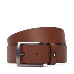Pasek Męski Tommy Hilfiger. Brązowe paski damskie Tommy Hilfiger, bez wzorów. Za 179.99 zł.