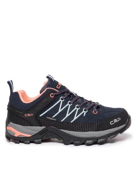 CMP Trekkingi Rigel Low Wmn Trekking Shoes Wp 3Q13246 Granatowy. Niebieskie obuwie sportowe damskie CMP, trekkingowe. Za 279.99 zł.