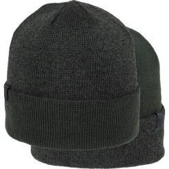 Czapka męska CAM257Z - szaro-zielony melanż. Zielone czapki i kapelusze męskie 4f. Za 39.99 zł.