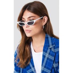 NA-KD Accessories Okulary przeciwsłoneczne retro - White. Białe okulary przeciwsłoneczne damskie NA-KD Accessories. W wyprzedaży za 56.67 zł.