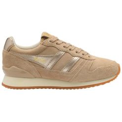 Buty sportowe damskie Gola Quest Westminster. Brązowe obuwie sportowe damskie Gola, bez wzorów, z zamszu. Za 1,242.40 zł.