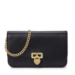 Torebka LAUREN RALPH LAUREN. Czarne torebki do ręki damskie Lauren Ralph Lauren, bez wzorów, wizytowe, bez dodatków. Za 589.99 zł.