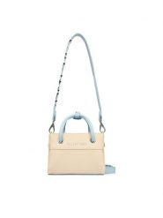 Valentino Torebka Alexia Summer VBSA0D05 Kremowy. Białe torebki do ręki damskie Valentino, bez wzorów, ze skóry, bez dodatków. Za 427.99 zł.