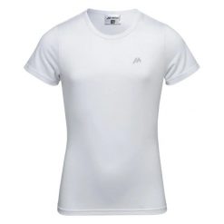 Koszulka dziewczęca Martes Simi Kdg. Białe t-shirty i topy dla dziewczynek MARTES, bez wzorów, z elastanu, bez ramiączek. Za 46.08 zł.