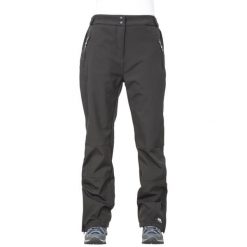 Trespass Squidge Ii - Damski softshell Trs czarny. Czarne spodnie snowboardowe damskie Trespass, bez wzorów, z softshellu, narciarskie. Za 340.99 zł.