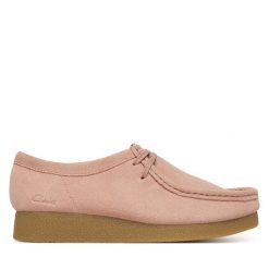 Półbuty Clarks. Brązowe półbuty na co dzień męskie Clarks, bez zapięcia. Za 479.99 zł.