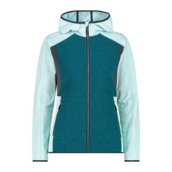 Bluza damska turystyczna CMP 34H3046. Niebieskie bluzy damskie CMP, xs, bez wzorów, bez kaptura. Za 340.00 zł.