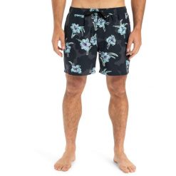 Szorty kąpielowe dla Mężczyzn EVERYDAY STRAIGHT 15" Czarny. Niebieskie krótkie spodenki sportowe męskie Quiksilver, m, bez wzorów, z materiału. Za 199.99 zł.