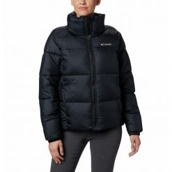 Kurtka Puchowa Damska Columbia Puffect Jacket. Białe kurtki damskie Columbia, l, bez wzorów, z puchu, bez kaptura. Za 465.00 zł.