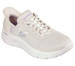 Buty sportowe Skechers Go Walk Flex Grand. Białe obuwie sportowe damskie Skechers, bez wzorów, z materiału. Za 490.00 zł.