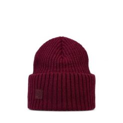 Czapka BUFF KNITTED BEANIE RUTGER GARNET. Czerwone czapki i kapelusze damskie Buff, na zimę, bez wzorów, sportowe. W wyprzedaży za 111.93 zł.