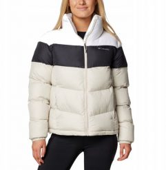 Columbia Puffect II Colorblock Jacket 2088481278 Beżowe L. Brązowe kurtki męskie Columbia, l, bez wzorów, bez kaptura. Za 472.79 zł.