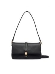Tommy Hilfiger Torebka Th Libre Conv Flap Crossover AW0AW19195 Czarny. Czarne torebki do ręki damskie Tommy Hilfiger, bez wzorów, ze skóry, bez dodatków. Za 649.99 zł.