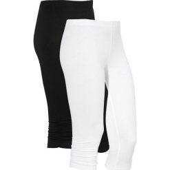 Cellbes Legginsy 2 Pack biały czarny female biały/czarny 34/36. Białe legginsy damskie Cellbes, bez wzorów, z dżerseju. W wyprzedaży za 45.00 zł.