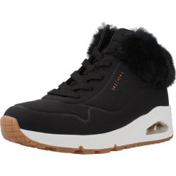 Buty SKECHERS 310539L UNOFALL AIR Czarny. Czarne trekkingi damskie Skechers, trekkingowe. Za 286.99 zł.
