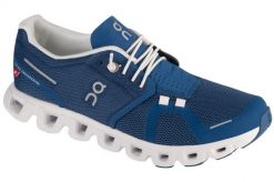 Buty do biegania damskie, Cloud 5. Niebieskie obuwie sportowe damskie On, bez wzorów, z denimu, do biegania. Za 899.00 zł.