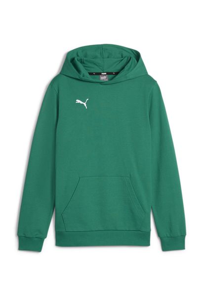 Bluza sportowa dziewczęca Puma B23603. Zielone bluzy dla dziewczynek Puma, bez wzorów, z bawełny, bez ramiączek, z kapturem. Za 159.00 zł.