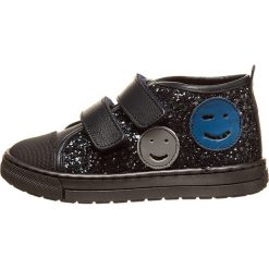 Skórzane sneakersy w kolorze granatowym. Niebieskie trampki i tenisówki dziewczęce Billowy, z aplikacjami, bez zapięcia. W wyprzedaży za 152.95 zł.