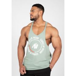 Melrose Stringer - Zielony. Zielone buty sportowe męskie GORILLA WEAR, bez zapięcia, na fitness i siłownię. Za 179.00 zł.