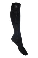 Damskie skarpety jeździeckie HKM Keep Warm ohne Akku. Niebieskie skarpety damskie HKM, bez wzorów, z materiału. Za 189.50 zł.
