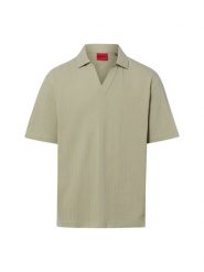 HUGO koszulka polo - Dalibo Mężczyźni Bawełna zielony, S. Zielone koszulki polo męskie Hugo, m, bez wzorów, z bawełny, bez ramiączek. Za 429.95 zł.