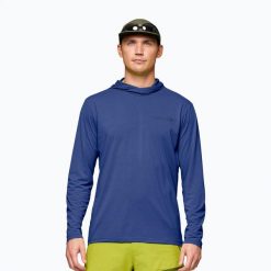Bluza trekkingowa męska NORRONA Femund Tech Hood. Niebieskie bluzy męskie NORRONA, m, bez wzorów, z materiału, bez kaptura. Za 399.99 zł.