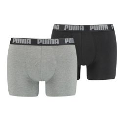 Bokserki męskie PUMA Basic 2 pary. Czarne bokserki męskie Puma, l, bez wzorów, z bawełny. Za 98.59 zł.