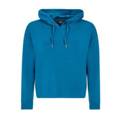 Bluza damska z kapturem Protest Iron. Niebieskie bluzy damskie Protest, bez wzorów, z kapturem. Za 301.00 zł.