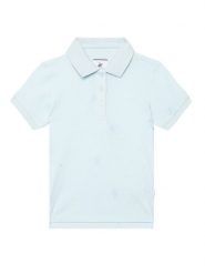 Beverly Hills Polo Club Polo G2555 Niebieski Regular Fit. Niebieskie t-shirty i topy dla dziewczynek Beverly Hills Polo Club, bez wzorów, z bawełny, bez ramiączek. Za 114.99 zł.