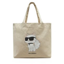 Torebka KARL LAGERFELD. Brązowe torebki do ręki damskie KARL LAGERFELD, bez wzorów, klasyczne, bez dodatków. Za 199.99 zł.